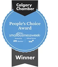 Calgary Chamber Small Business Week 2016 – People's Choice Award winner