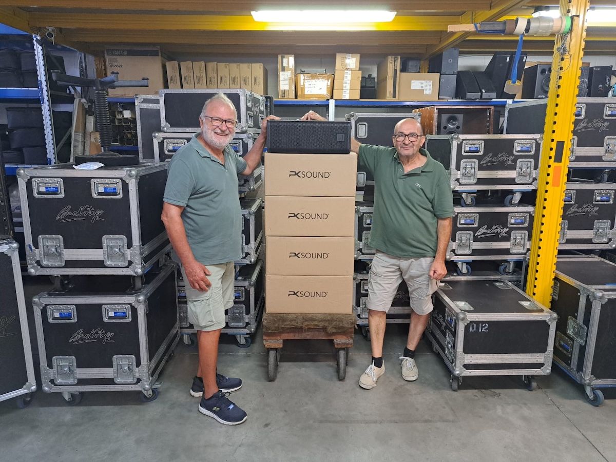 Backstage PA live-to-broadcast inventory · Milan, Italy