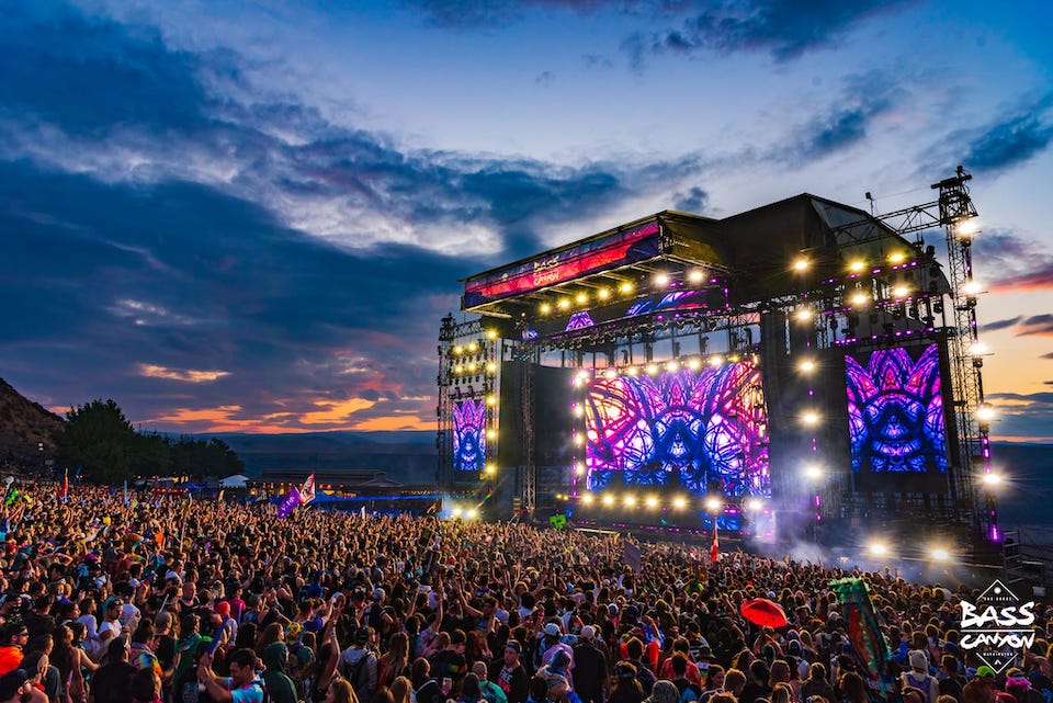 PK Sound Delivers for Inaugural Bass Canyon Festival