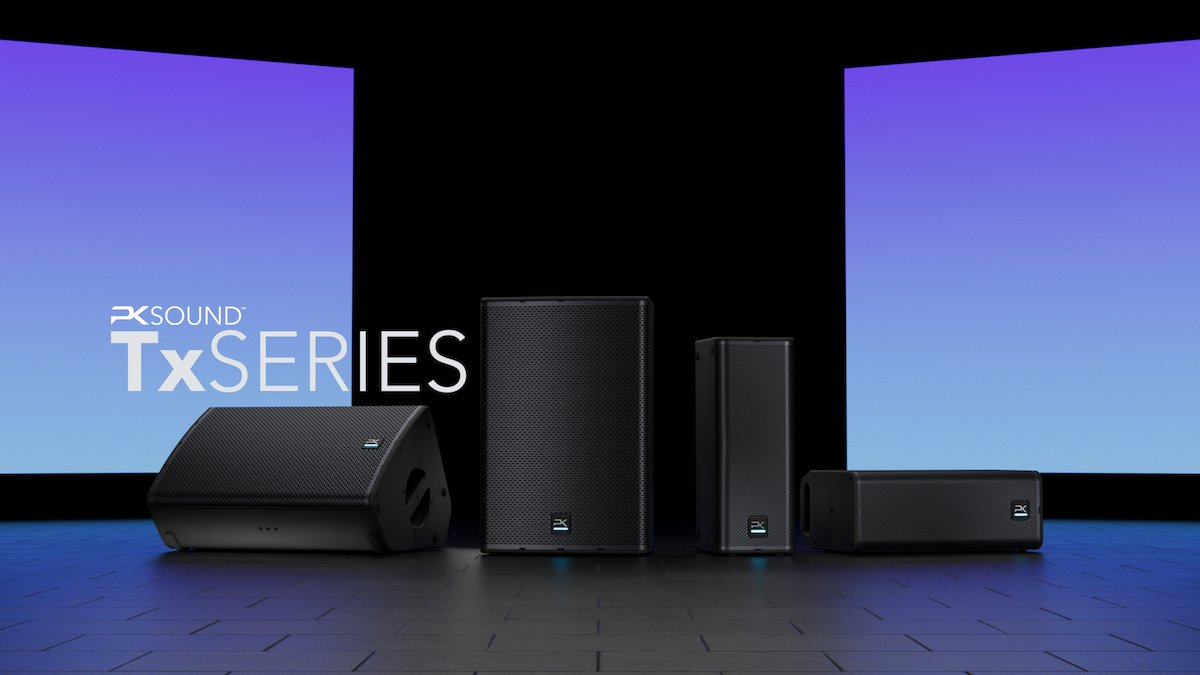 PK Sound Launches Tx Series Intelligent Point Source Modules