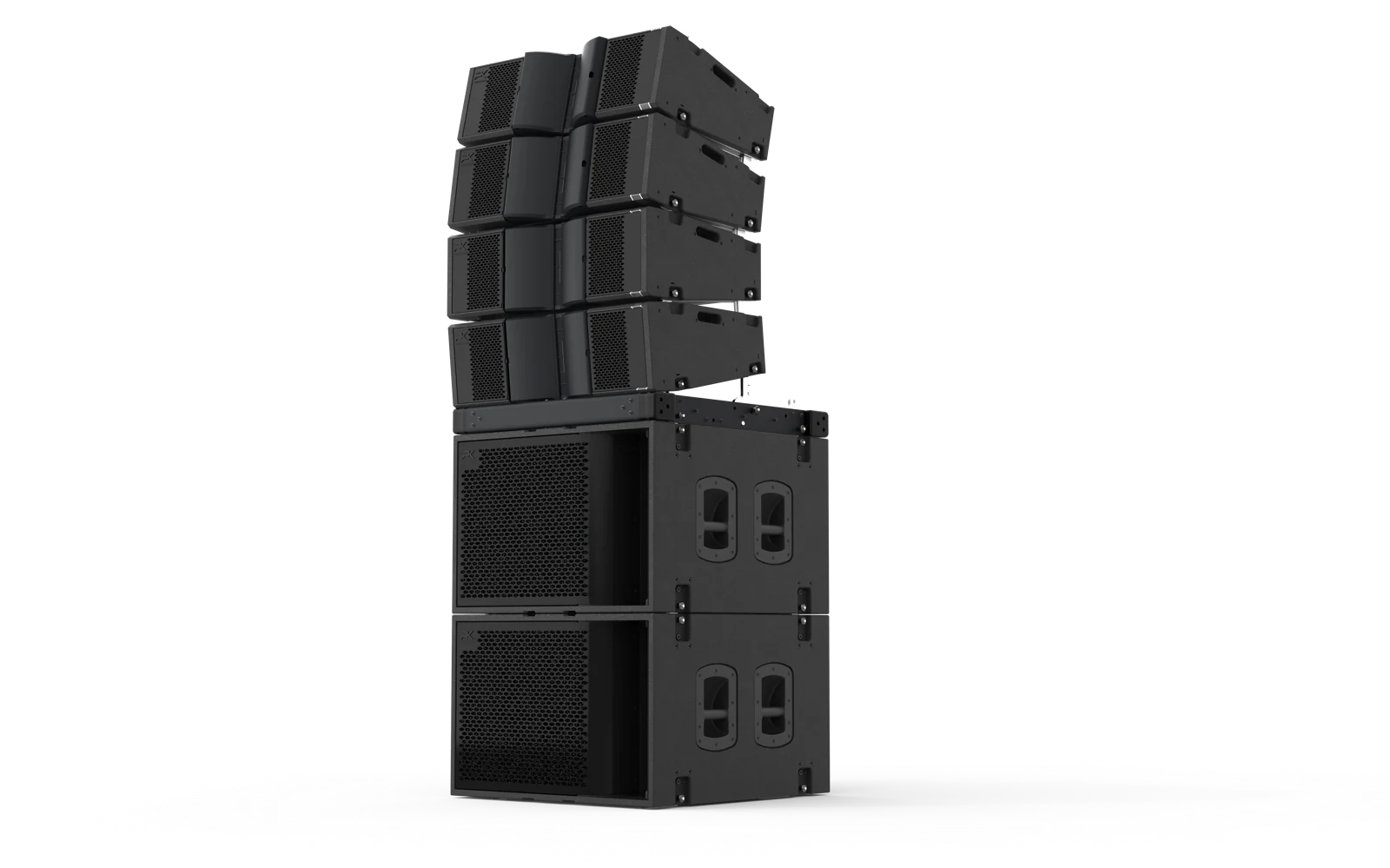 T18 and T8 ground stacks covering a theatre