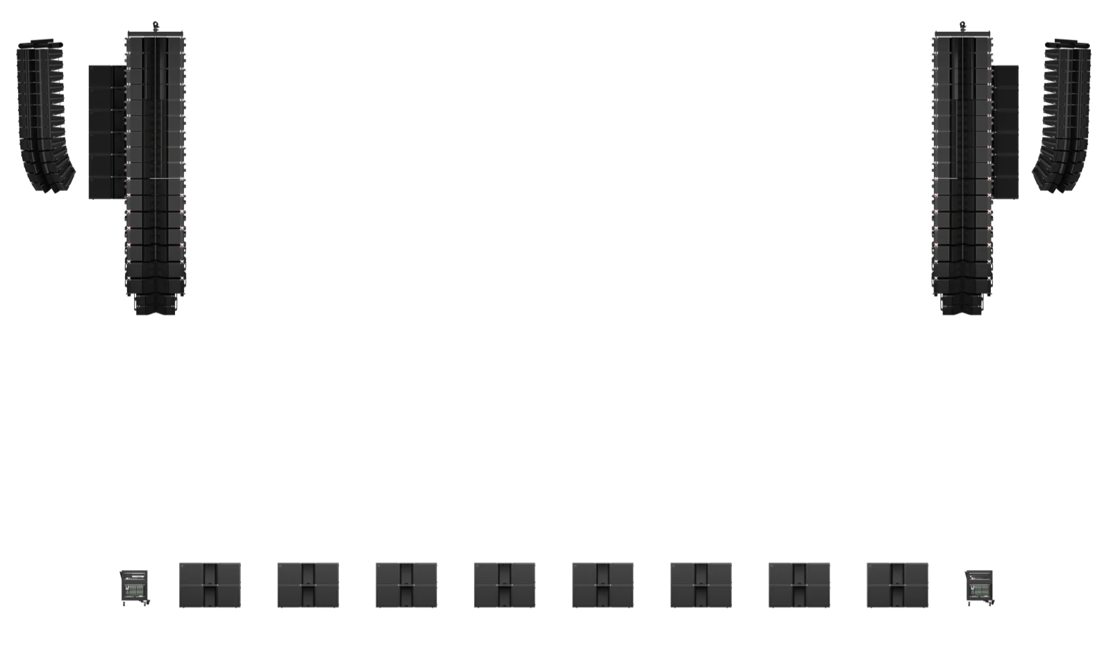 Trinity Black robotic line source element