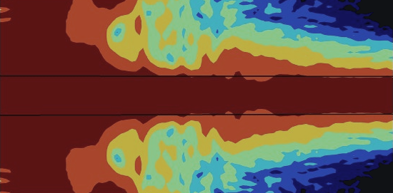 T8 measured horizontal isobars at the 60 degree setting – constant beamwidth across frequency