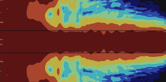 T8 measured horizontal isobars at the 90 degree setting – constant beamwidth across frequency